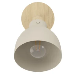 Seinävalaisin Eglo Arrecife, E27, 28W, IP20, hiekka/puu