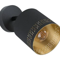 Seinävalaisin Eglo Esteperra Ø120mm musta