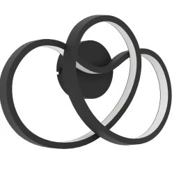 Seinävalaisin Eglo Gianella, LED, 14.5W, IP20, musta/valkoinen