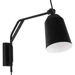 Seinävalaisin Eglo Loreto 40W 67x14x36,5cm musta/valkoinen