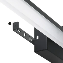 Seinävalaisin Eglo Palmital, 59.5x8cm, LED, 11W, IP44, musta