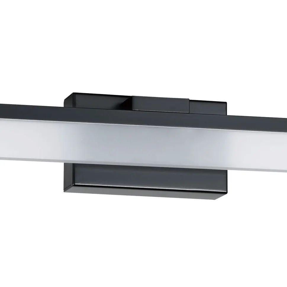 Seinävalaisin Eglo Palmital, 59.5x8cm, LED, 11W, IP44, musta