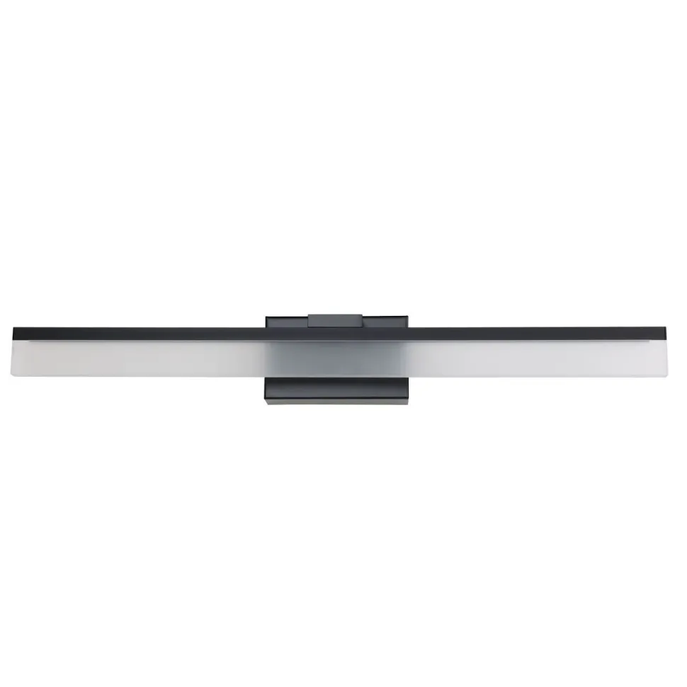 Seinävalaisin Eglo Palmital, 59.5x8cm, LED, 11W, IP44, musta