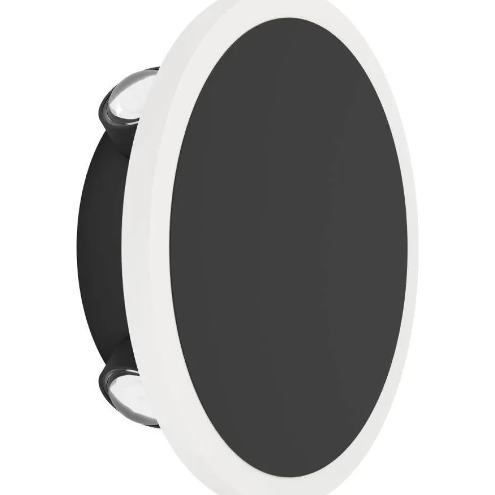 Seinävalaisin Eglo Talamello 1 LED Ø17cm musta/valkoinen
