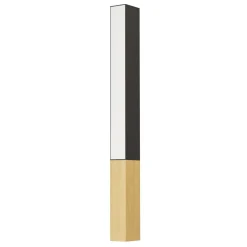 Seinävalaisin Eglo Tudons, 56cm, LED, 12W, IP20, musta/puu