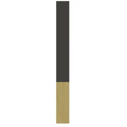 Seinävalaisin Eglo Tudons, 56cm, LED, 12W, IP20, musta/puu