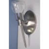 Seinävalaisin FocusLight Style 40W 230V IP20 matta nikkeli