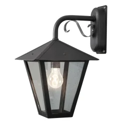Seinävalaisin Konstsmide Benu 435-750 260x320x430 mm alasuunta musta