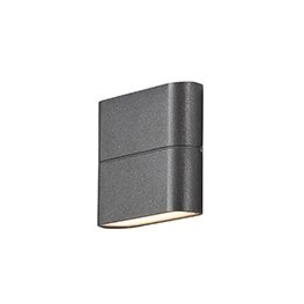 Seinävalaisin Konstsmide Chieri 7972-370 LED harmaa