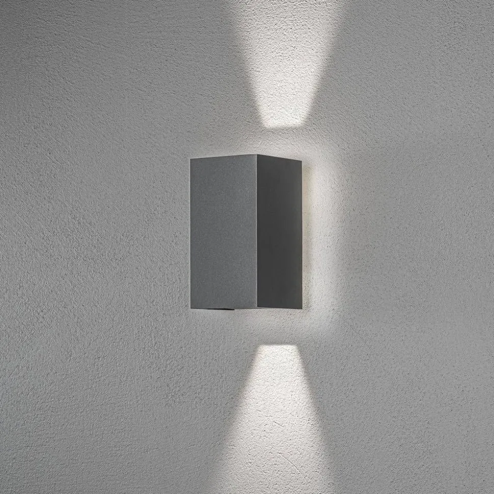 Seinävalaisin Konstsmide Cremona 7871-370 antrasiitti LED 3x3W