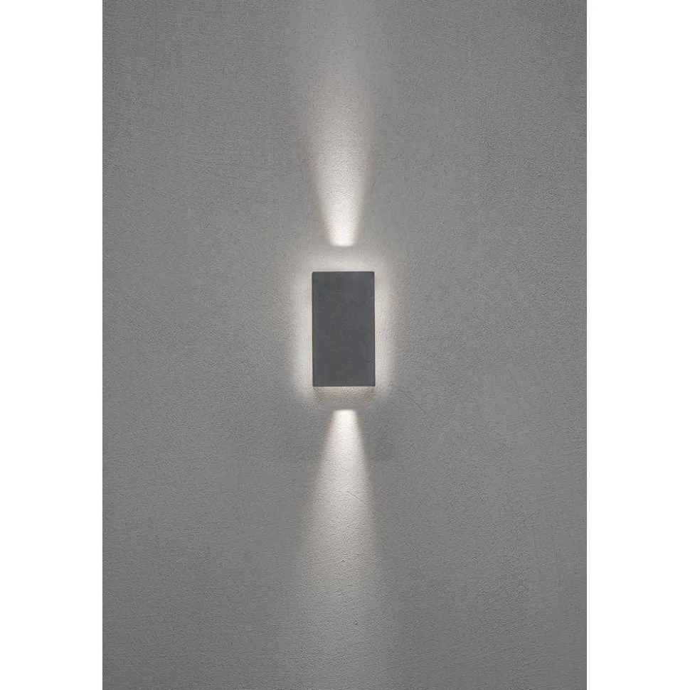 Seinävalaisin Konstsmide Cremona 7871-370 antrasiitti LED 3x3W