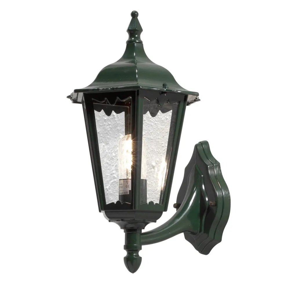 Seinävalaisin Konstsmide Firenze 7213-600 235x300x480 mm iso yläsuunta vihreä