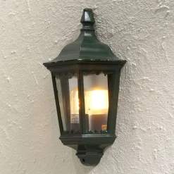 Seinävalaisin Konstsmide Firenze 7229-600250x160x445 mm pidikkeetön vihreä