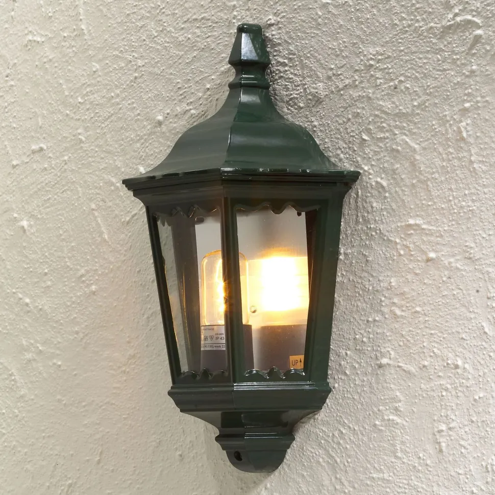 Seinävalaisin Konstsmide Firenze 7229-600250x160x445 mm pidikkeetön vihreä