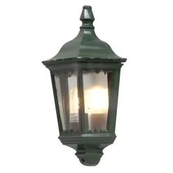 Seinävalaisin Konstsmide Firenze 7229-600250x160x445 mm pidikkeetön vihreä