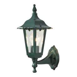 Seinävalaisin Konstsmide Firenze 7232-600 190x220x360 mm pieni yläsuunta vihreä