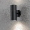 Seinävalaisin Konstsmide Modena Max 7656-750 75x130x195 mm ylös/alas musta