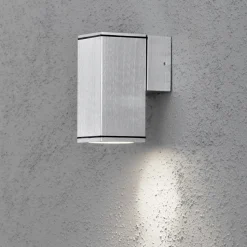 Seinävalaisin Konstsmide Monza 7908-310 65x100x135 mm alas alumiini