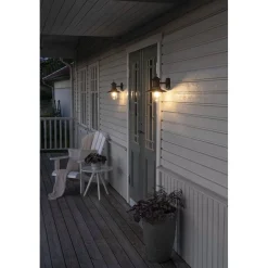 Seinävalaisin Konstsmide Napoli 7346-970 ruosteenvärinen E27