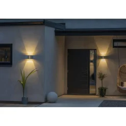 Seinävalaisin Konstsmide Pavia 7877-250 valkoinen LED 4x3W