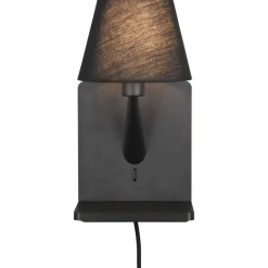 Seinävalaisin latausasemalla Trio Comfort E14 valkoinen