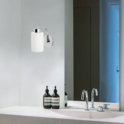 Seinävalaisin Linento Lighting Balcova hopea