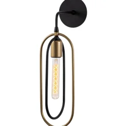 Seinävalaisin Linento Lighting Cerco kulta