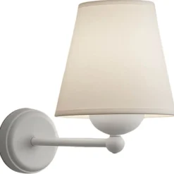 Seinävalaisin Linento Lighting 242009, ø13cm, E27, max. 40W, IP20, kerma