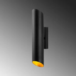 Seinävalaisin Linento Lighting Cut, 40cm, musta/kulta
