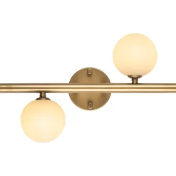 Seinävalaisin Linento Lighting Domino 2-osainen kulta