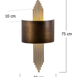 Seinävalaisin Linento Lighting Fresno eri värejä