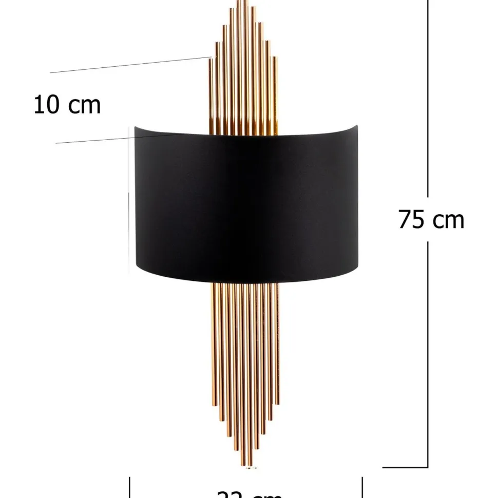 Seinävalaisin Linento Lighting Fresno eri värejä