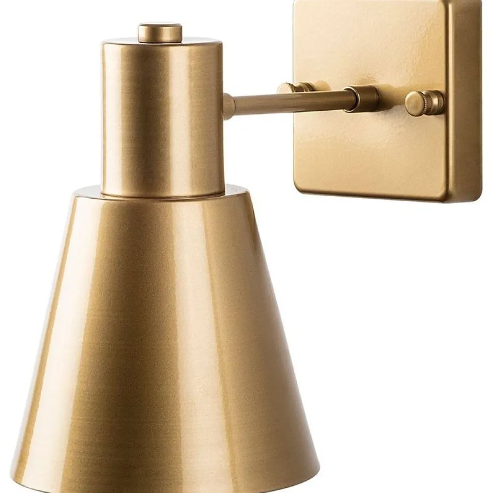 Seinävalaisin Linento Lighting Funnel, 1-osainen, Ø14cm, E27, kulta