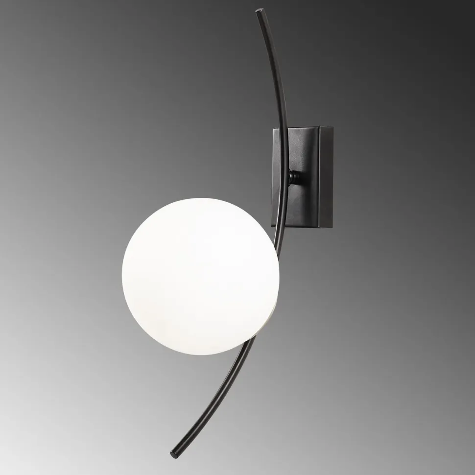 Seinävalaisin Linento Lighting Hilla musta