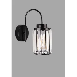 Seinävalaisin Linento Lighting Hugo musta
