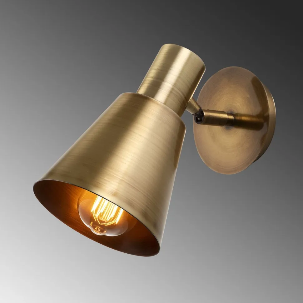 Seinävalaisin Linento Lighting Kem, messinki
