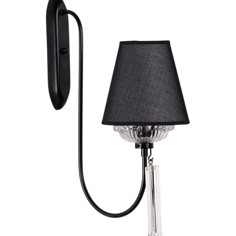 Seinävalaisin Linento Lighting Kontes musta