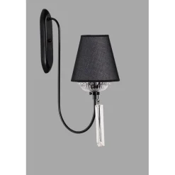 Seinävalaisin Linento Lighting Kontes musta