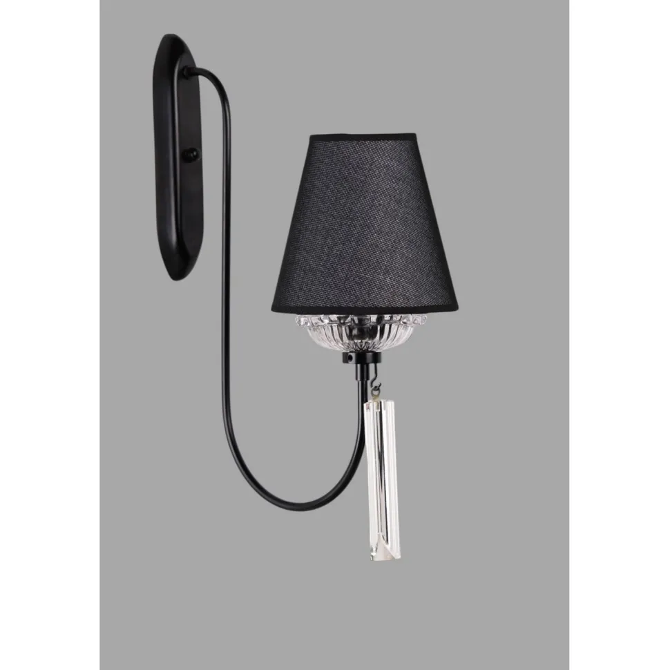 Seinävalaisin Linento Lighting Kontes musta