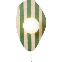 Seinävalaisin Linento Lighting Only beige/valkoinen/vihreä