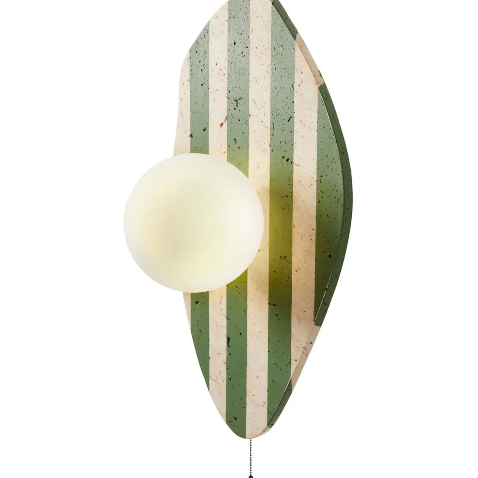 Seinävalaisin Linento Lighting Only beige/valkoinen/vihreä