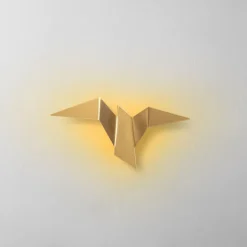 Seinävalaisin Linento Lighting Pacali 13503 M, 31x16x12cm, 3000K, kulta