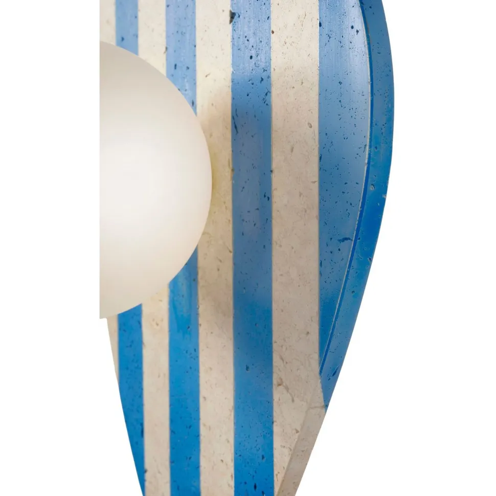 Seinävalaisin Linento Lighting Side beige/valkoinen/sininen