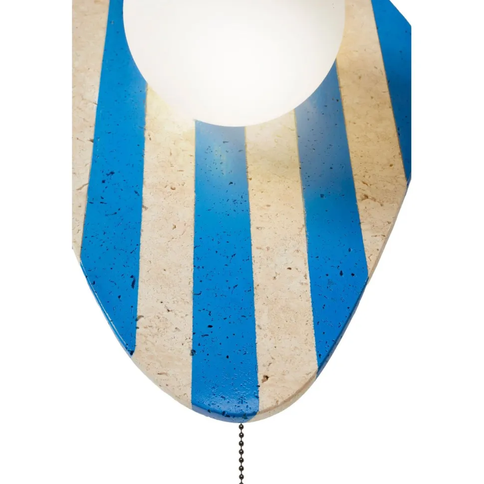 Seinävalaisin Linento Lighting Side beige/valkoinen/sininen