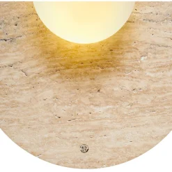 Seinävalaisin Linento Lighting Tor- Look-D beige/valkoinen
