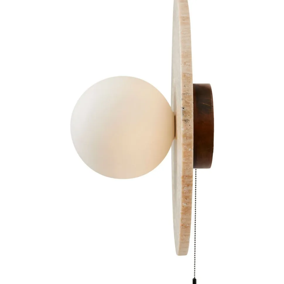 Seinävalaisin Linento Lighting Tor-Nun-B beige/valkoinen