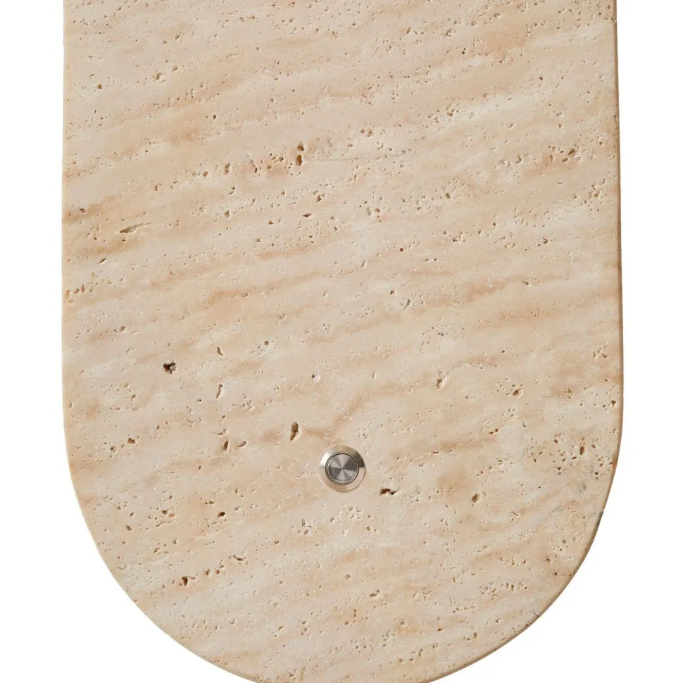 Seinävalaisin Linento Lighting Tor-Worn beige/valkoinen
