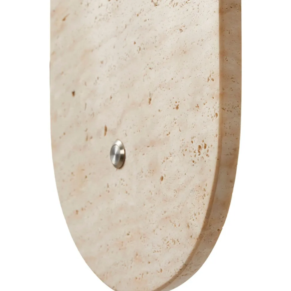 Seinävalaisin Linento Lighting Tor-Worn beige/valkoinen