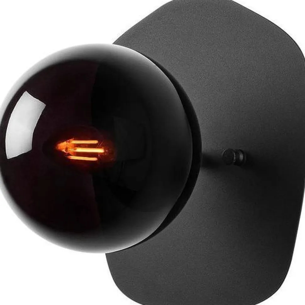 Seinävalaisin Linento Lighting Well 11675, Ø15cm, musta