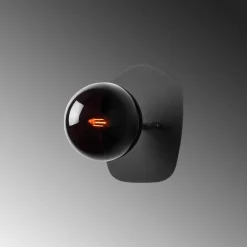 Seinävalaisin Linento Lighting Well 11675, Ø15cm, musta